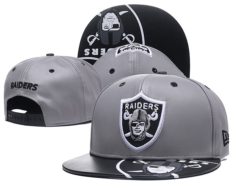 NFL Oakland Raiders Stitched Snapback Hats 038